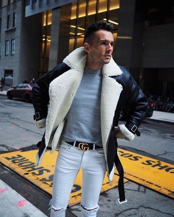 How to Choose the Perfect Leather Jacket Style  | Bomber Shearling Leather Jacket