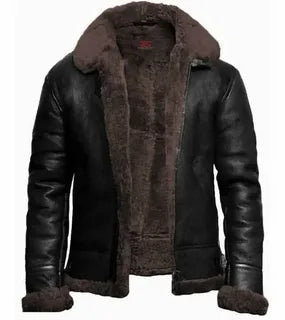 Leather And Sheepskin Flying Jacket