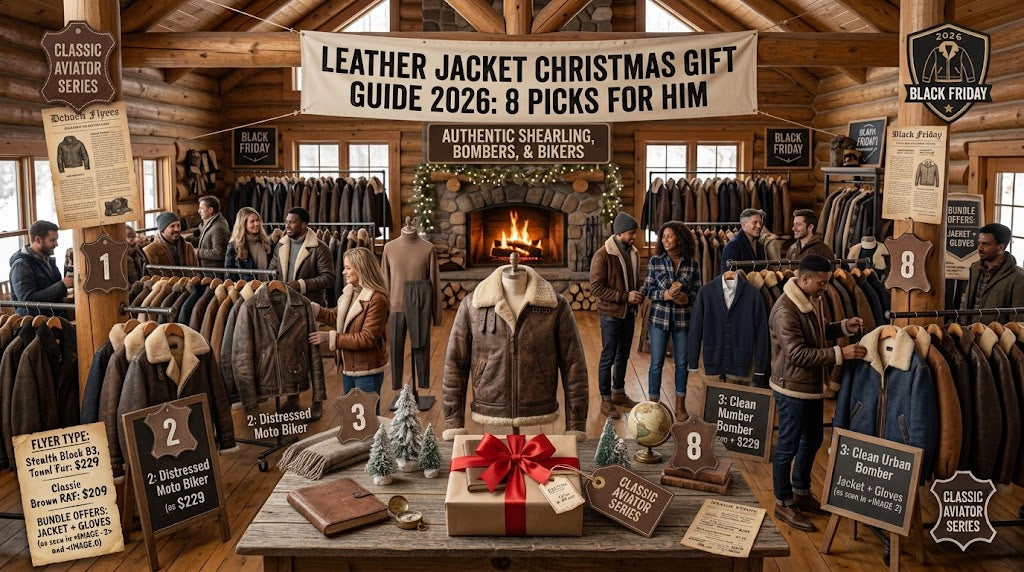 Leather Jacket Christmas Gift Guide 2026
