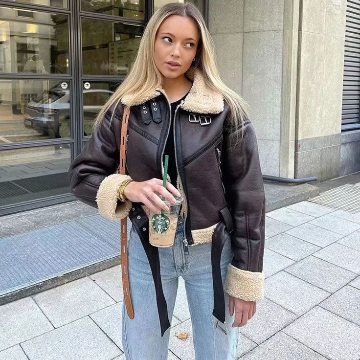 Shearling Leather Jacket | Best B3 Bomber Leather Jackets: Your Style Upgrade for 2025