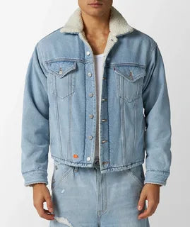 Levis Sheepskin Denim Jacket