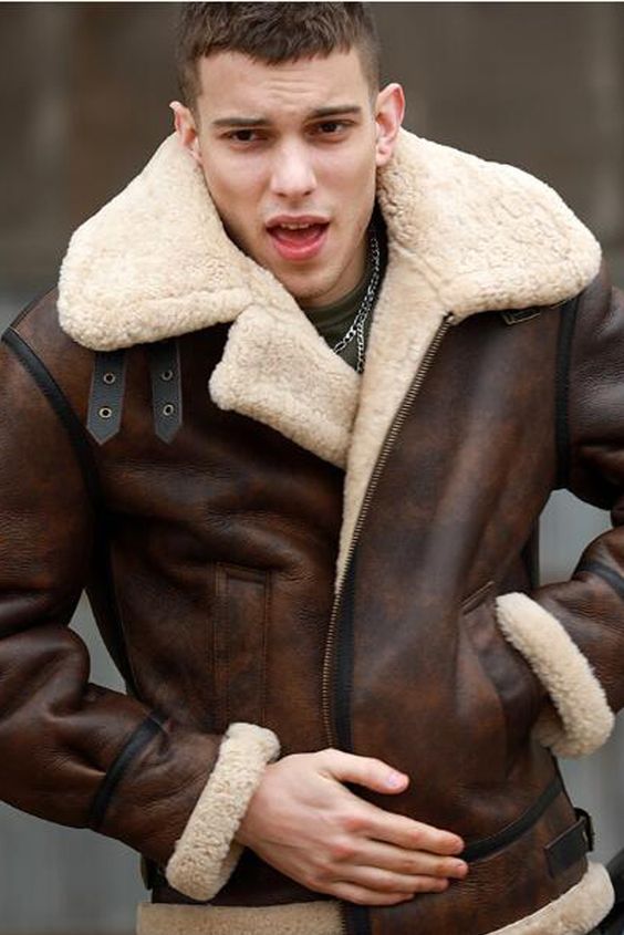 Luxurious Shearling Leather Coats: Elevate Your Style This Winter