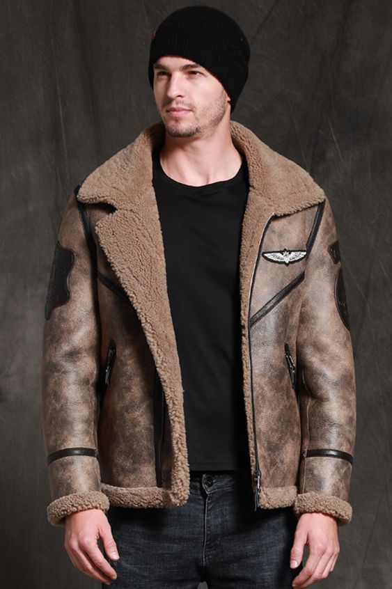 Luxury and Warmth  Exploring Sheepskin Leather Jackets