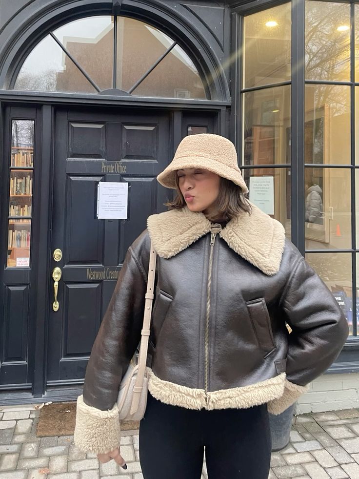 Material Composition and Origin of shearling jackets  | Shearling Leather Jacket | Bomber Jacket | Sheepskin Shearling Leather Bomber Jacket