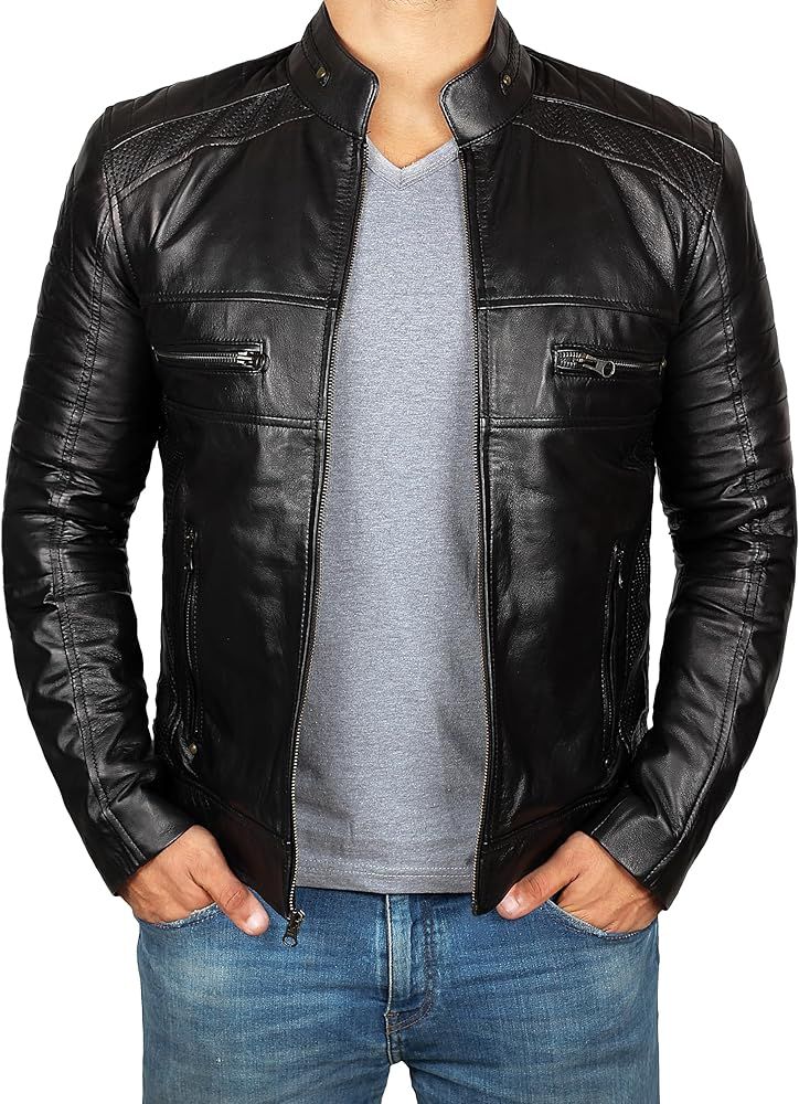 Men’s Black Leather Jackets