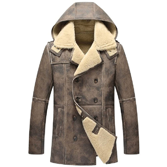  Genuine Shearling Leather 