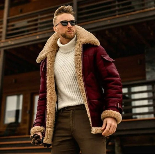 B3 Bomber Jacket | Best Shearling Leather Bomber Jacket