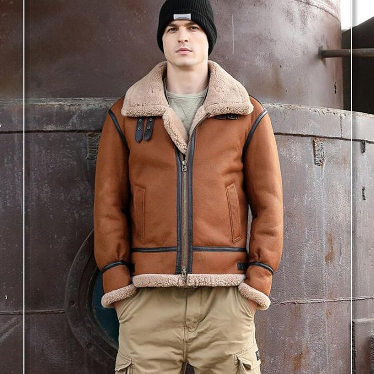 Women shearling leather jackets | Best Shearing Leather Bomber Jacket