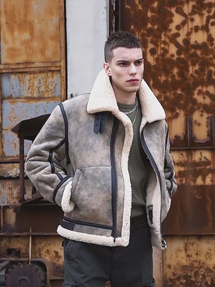Shearling Jacket Winter Performance