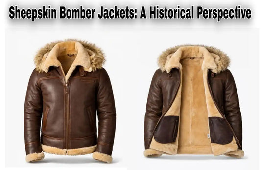 Sheepskin Bomber Jackets: A Historical Perspective