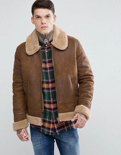 r the perfect brown leather jacket that combines style, comfort, and quality? Look no further than B3BomberJacket.com,
