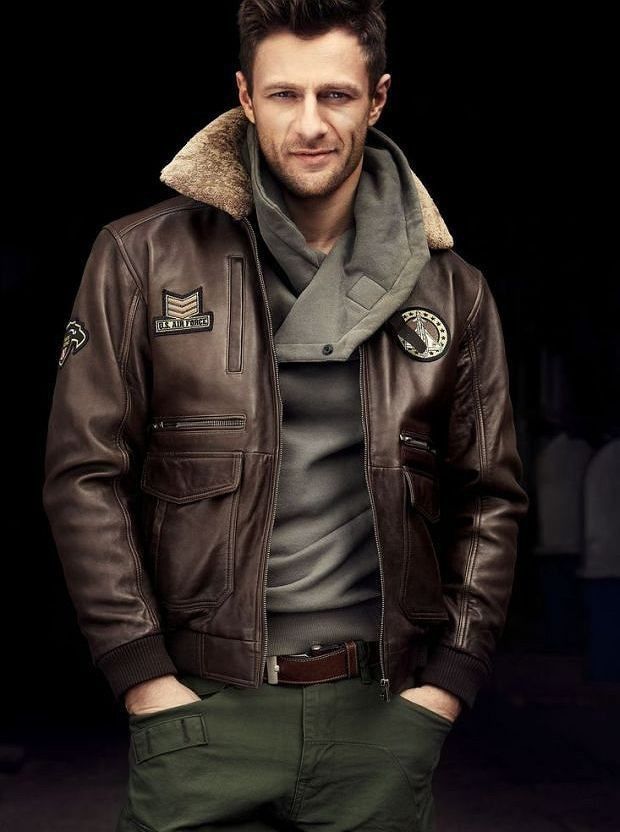 B-3 bomber jacket style