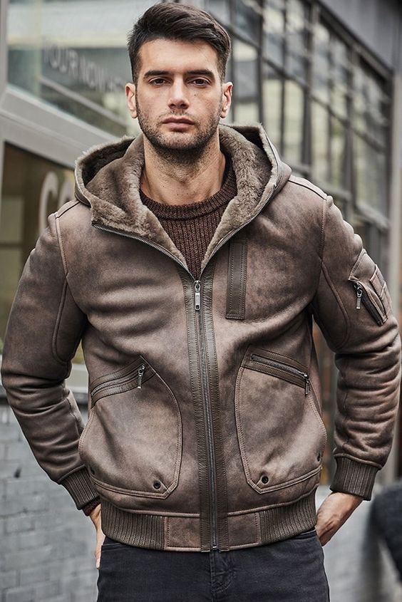 The Versatility of B3 Bomber Leather Jackets in Men's Fashion