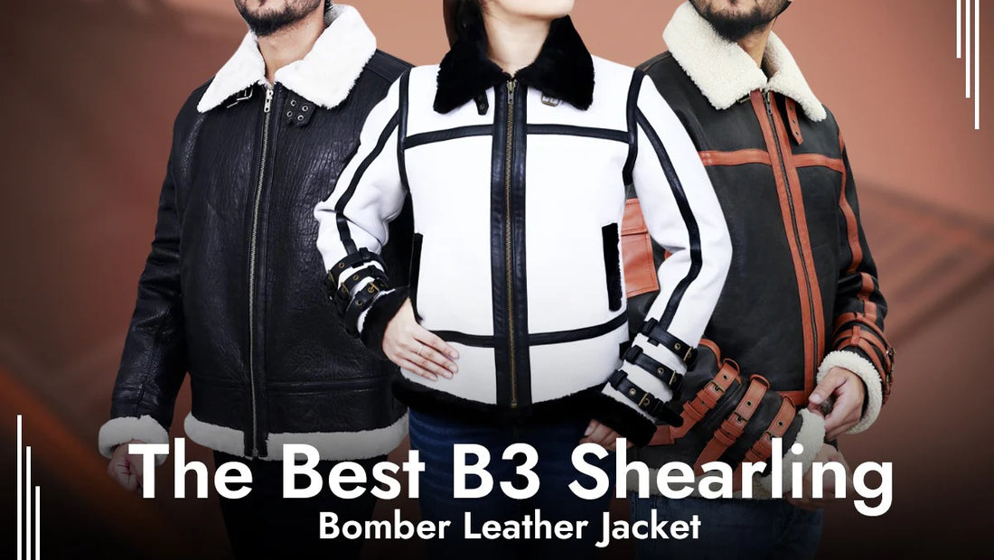 Top 10 Bomber Leather Jackets You Need This Season