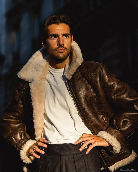 Top 10 Shearling Leather Jackets That'll Elevate Your Style