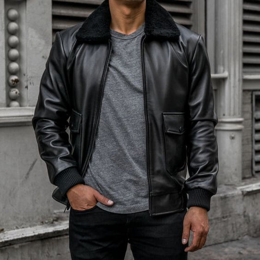 Unisex Appeal: Bomber Leather Jackets That Look Great on Everyone