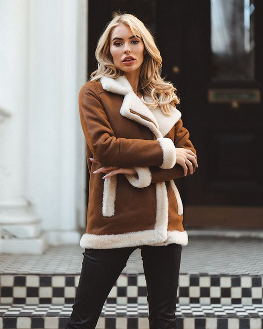 Inspiring Collection for Women's Shearling Sheepskin Jackets