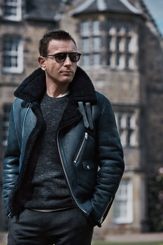 Why B3 Bomber Leather Jackets Dominate Fashion | shearling leather bomber jacket
