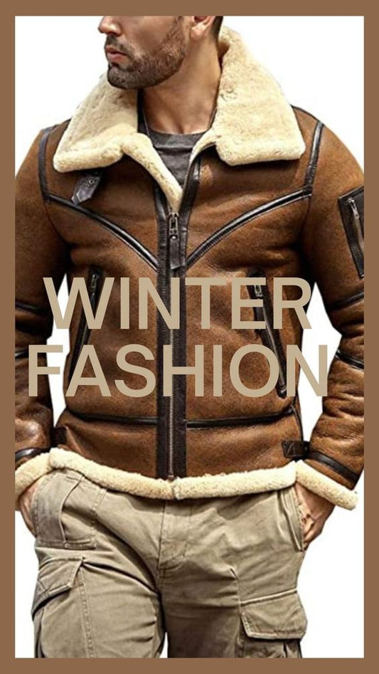 Winter Essentials  Must-Have Sheepskin Leather Jackets for 2024