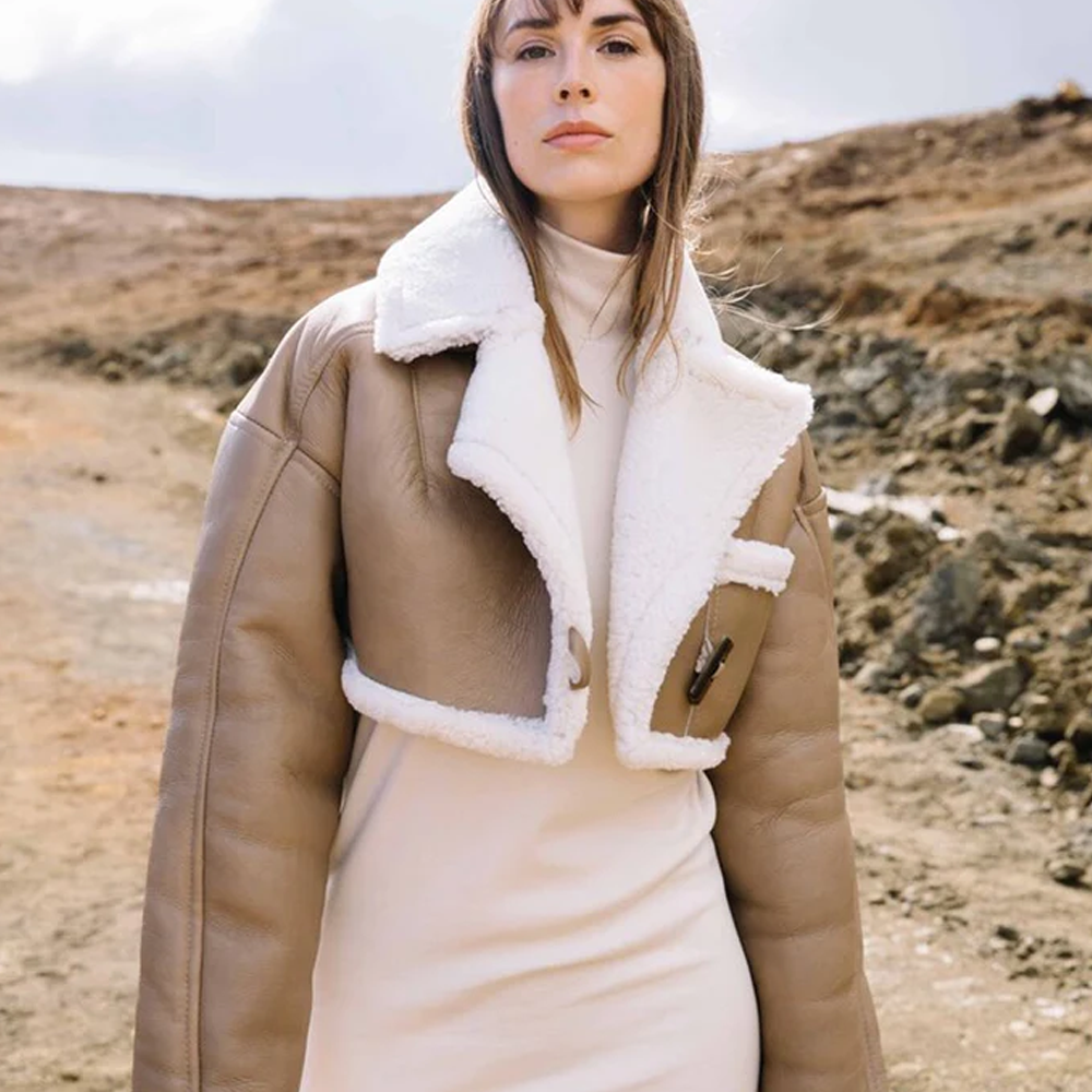 Women’s Brown Leather Jacket