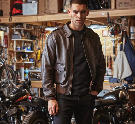  best leather flight jacket 
