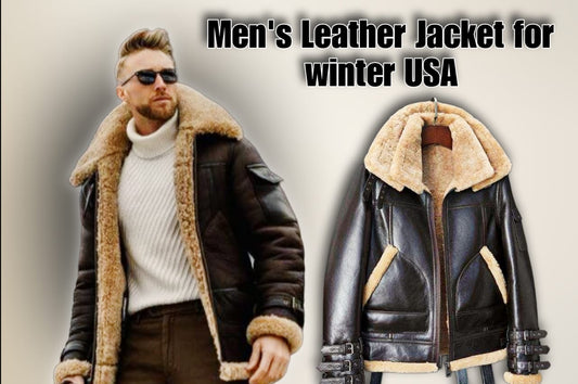 Winter Fashion Guide: Men’s Leather Jacket Styles in the USA