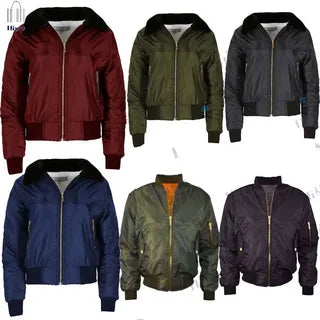 polyester-based bomber jackets