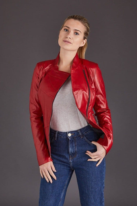 Red Leather Jackets