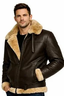 shearling bomber jacket gift for him