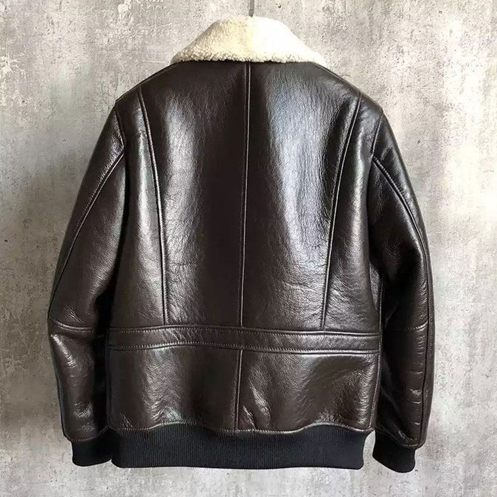 B3 Bomber Leather Jacket