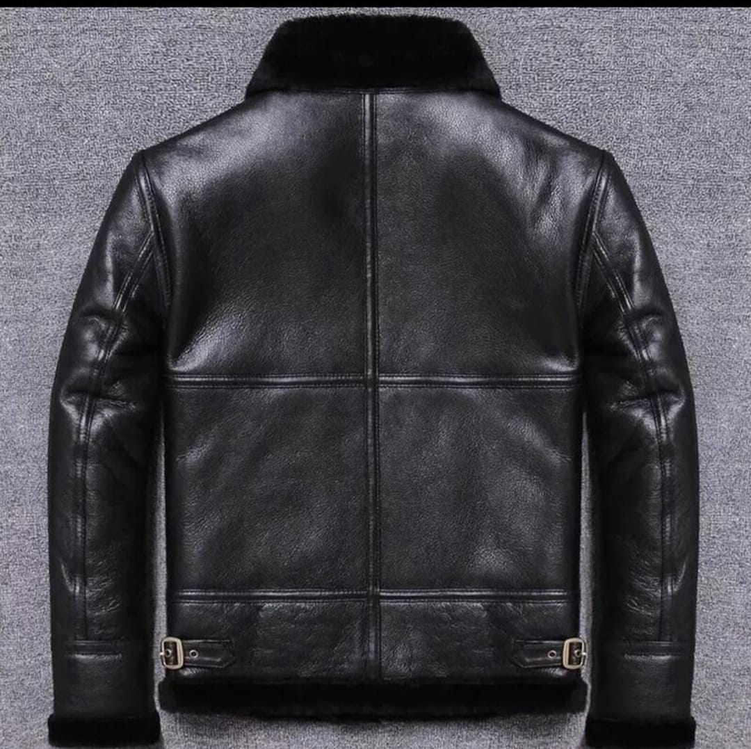 shearling leather jacket