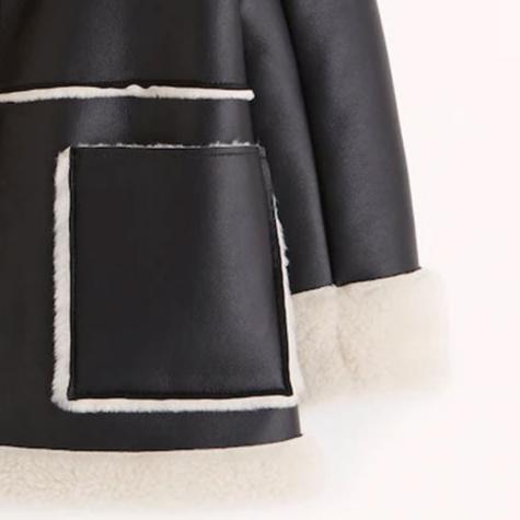 Sheepskin  | Stylish Shearling Leather Bomber | leather jacket for women