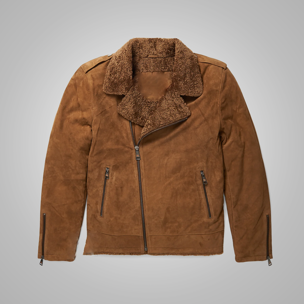 Best Shearling Leather Bomber Jacket & coat