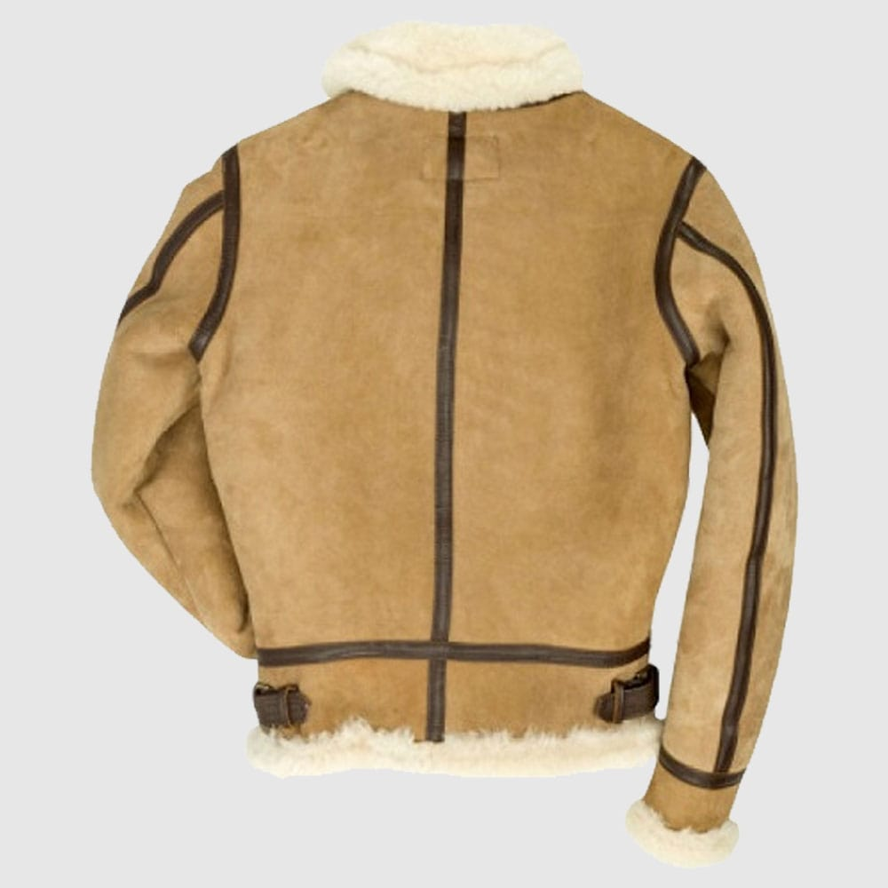 Best Shearling Leather Bomber Jacket & coat